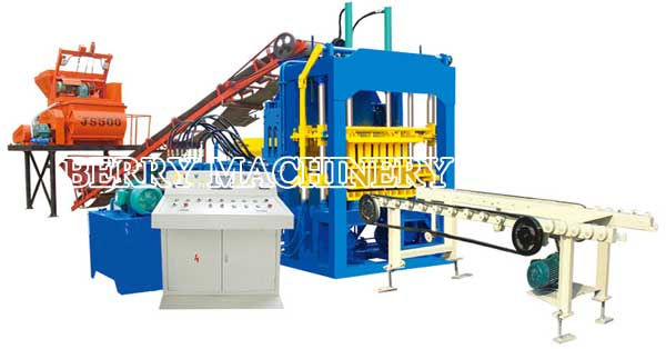 concrete block machine